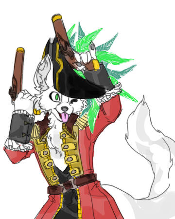 A Pirate Wolf